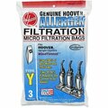 The Hoover Co BAG, VACUUM, FILTRATION, WNDTL, 12PK HVR4010100YCT